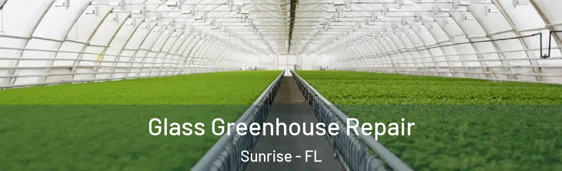  Glass Greenhouse Repair Sunrise - FL