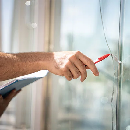 broken glass repair in Sunrise, FL